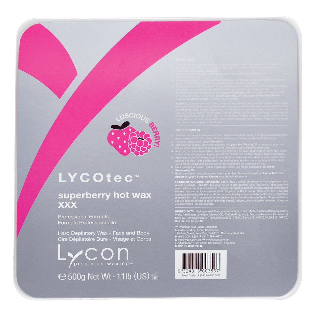 Lycon Lycotec Superberry Hot Wax 1kg