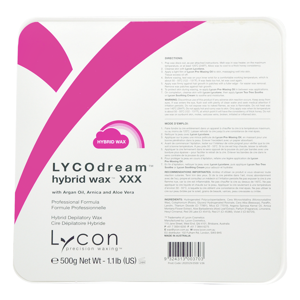 Lycon Lycodream Hybrid Hot Wax 1kg (2x500g)