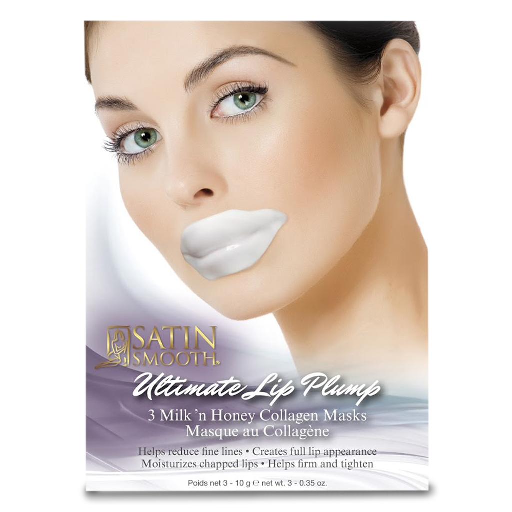 Satin Smooth Collagen Lip Plump Masks