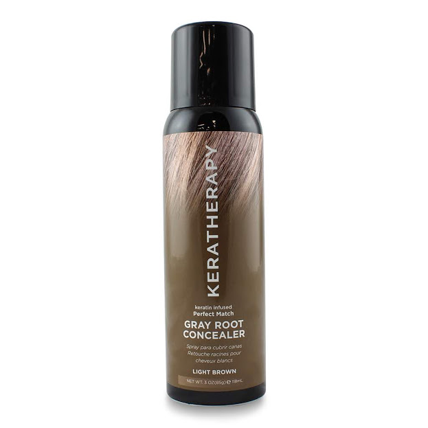 Keratherapy Gray Root Concealer 118ml - Light Brown