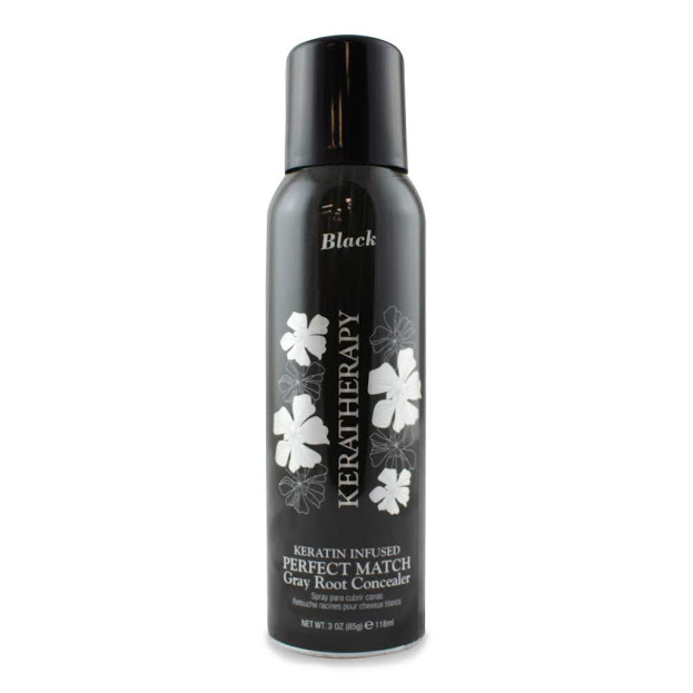 Keratherapy Gray Root Concealer Black 118ml