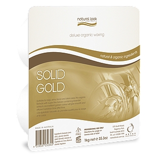 Natural Look Solid Gold Hot Wax 1kg
