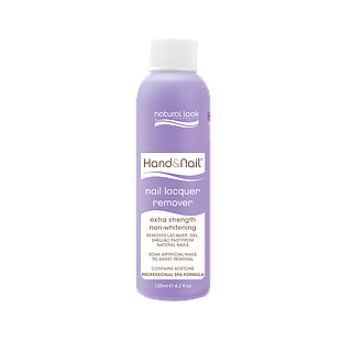 Natural Look Acetone Nail Lacquer Remover 125ml