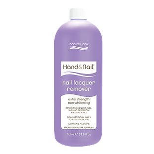 Natural Look Acetone Nail Lacquer Remover 1L