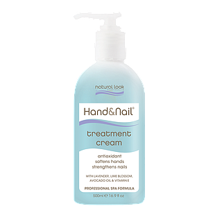 Natural Look Hand & Nail Treatment Cream 500ml