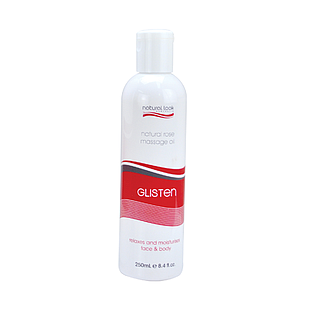 Natural Look Glisten Rose Body Massage Oil 250ml