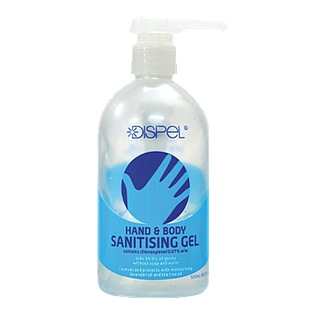 Natural Look Dispel Hand & Body Sanitising Gel 500ml