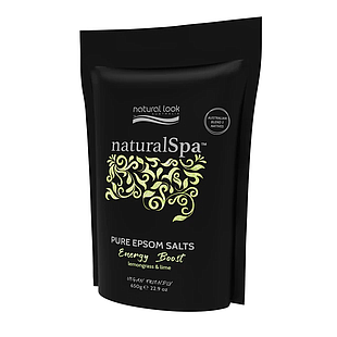 Natural Look Spa Energy Boost Epsom Salts 650g