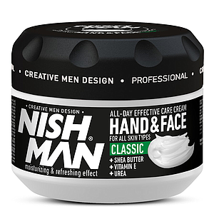 Nish Man Hand & Face Cream Classic 300ml