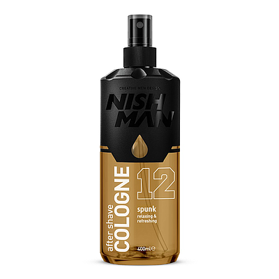 Nish Man After Shave Cologne Spray SpaceX (12) 400ml