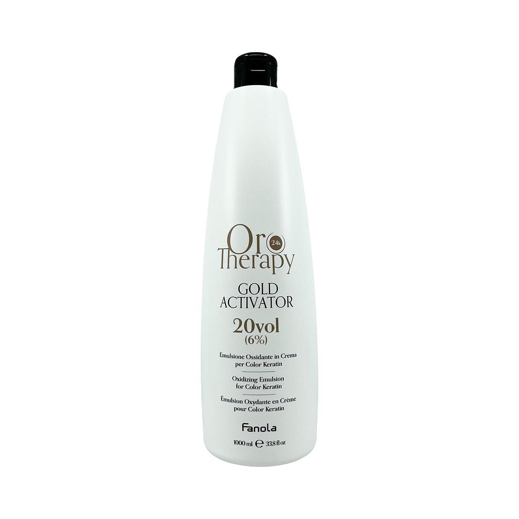 Fanola Oro Gold Peroxide 20V 1000ml Costaline Hair and Beauty Supplies