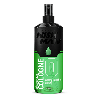 Nish Man After Shave Cologne Spray Northern Lights (0) 400ml