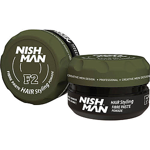 Nish Man F2 Series Hair Styling Fibre Paste Pomade 100ml