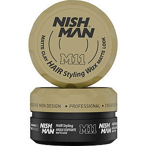 Nish Man M11 Series Hair Styling Wax Matte Clay 150ml