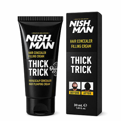 Nish Man Thick Trick Hair Concealer 30ml