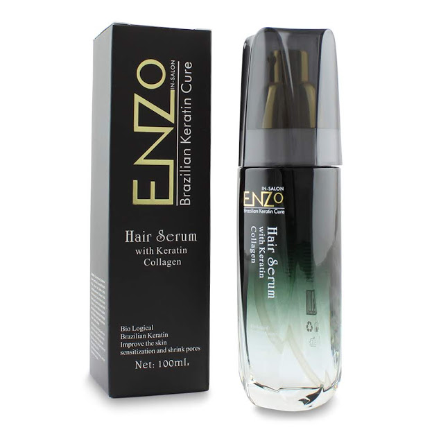 Enzo Hair Serum With Keratin Collagen 100ml