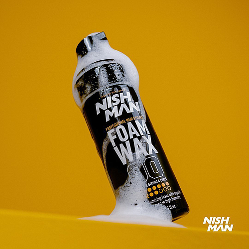 Nish Man Hair Styling Foam Wax 150ml