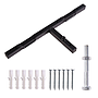 Costaline Built In Bench Hair Wash Basin With Plumbing & Accessories