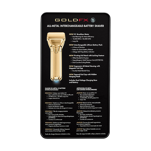 BabylissPRO FXONE Shaver Gold