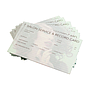 Dateline Salon Service & Record Card 144500