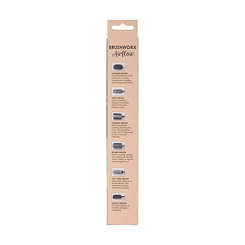 Brushworx Airflow Long Barrel Medium 101706