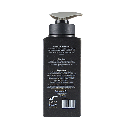 H2B Charcoal Shampoo 380ml