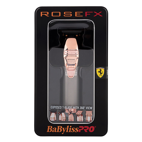 BabylissPro Lithium Trimmer T-Blade Rose Gold FX787RG - 900703