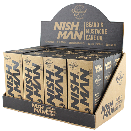 Nish Man Beard & Mustache Care Oil 75ml