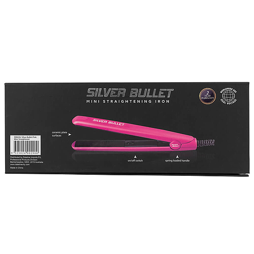 Silver Bullet Mini Pink Straightener - 900426