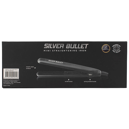 Silver Bullet Mini Black Straightener - 900425