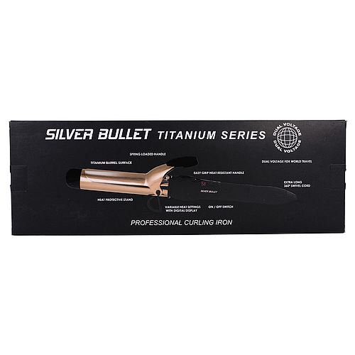 Silver Bullet Fastlane Rose Gold Titanium Curler 32mm - 900873