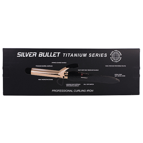 Silver Bullet Fastlane Rose Gold Titanium Curler 25mm - 900874