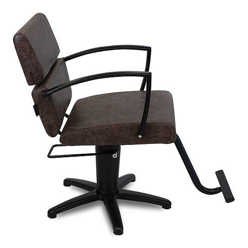 Salon360 Sandy Salon Styling Chair Chestnut