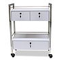 Salon360 Coco Beauty Trolley White