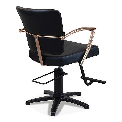 Salon360 Jade Salon Styling Chair Rose Gold & Black