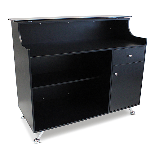 Salon360 Theo Reception Desk Black