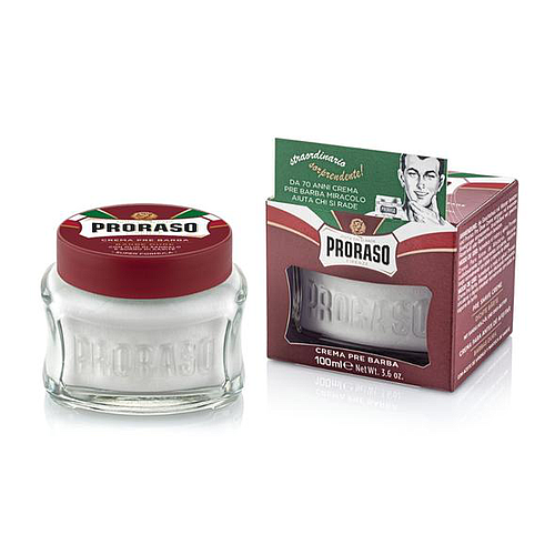 Proraso Pre-Shave Cream Sandalwood Oil & Shea Butter 100ml