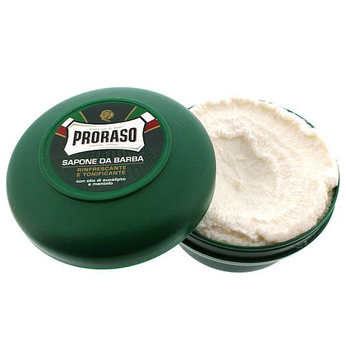 Proraso Eucalyptus & Menthol Shaving Soap Bowl 150ml Refresh- Green