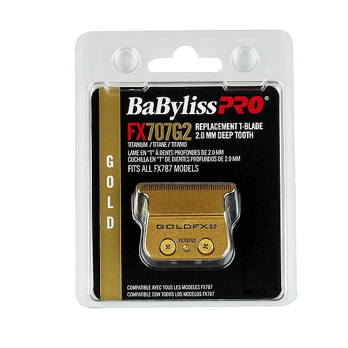BabylissPro Replacement GoldFX Trimmer Blade Deep Tooth - FX707G2 - 109451