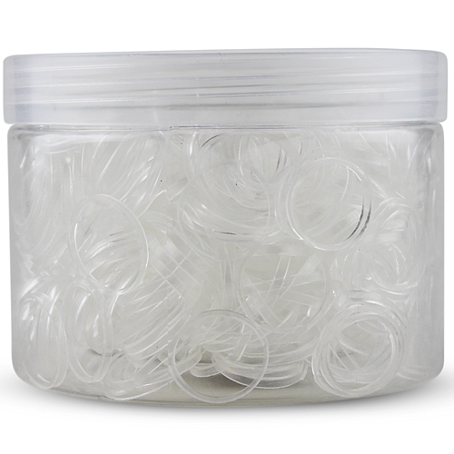 Costaline Round Elastic Bands - Clear