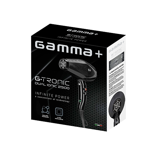 Gamma+ G-Tronic Dryer Dual Ionic 2500 Black
