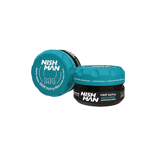 Nish Man M4 Matte Finish Super High Hold Wax Series 100ml