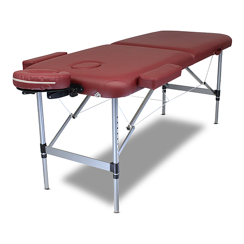 Salon360 Tina Portable Massage Bed Maroon