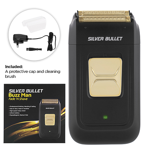 Silver Bullet Buzz Man Foil Silver Black Gold 900880