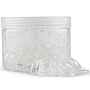 Costaline Round Elastic Bands - Clear