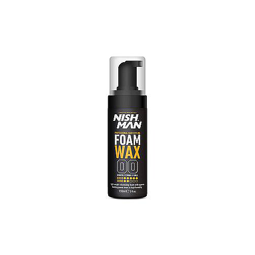 Nish Man Hair Styling Foam Wax 150ml