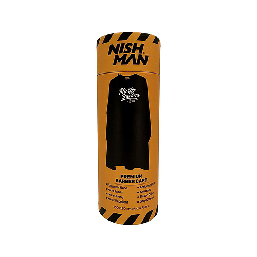 Nish Man Barber One Cape - Black