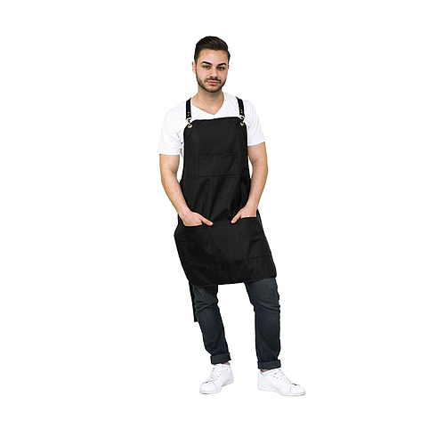 Salon Smart Vintage Apron Black 142149