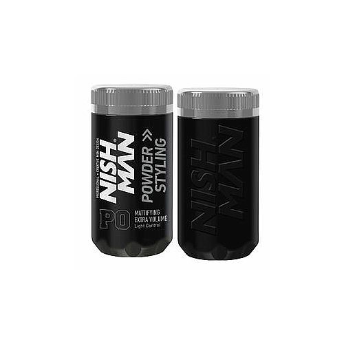 Nish Man Mattifying Hair Volumising Powder P0 (Light Hold) 20g