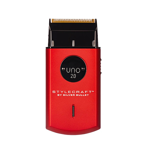 StyleCraft By Silver Bullet Uno 2.0 Shaver Red